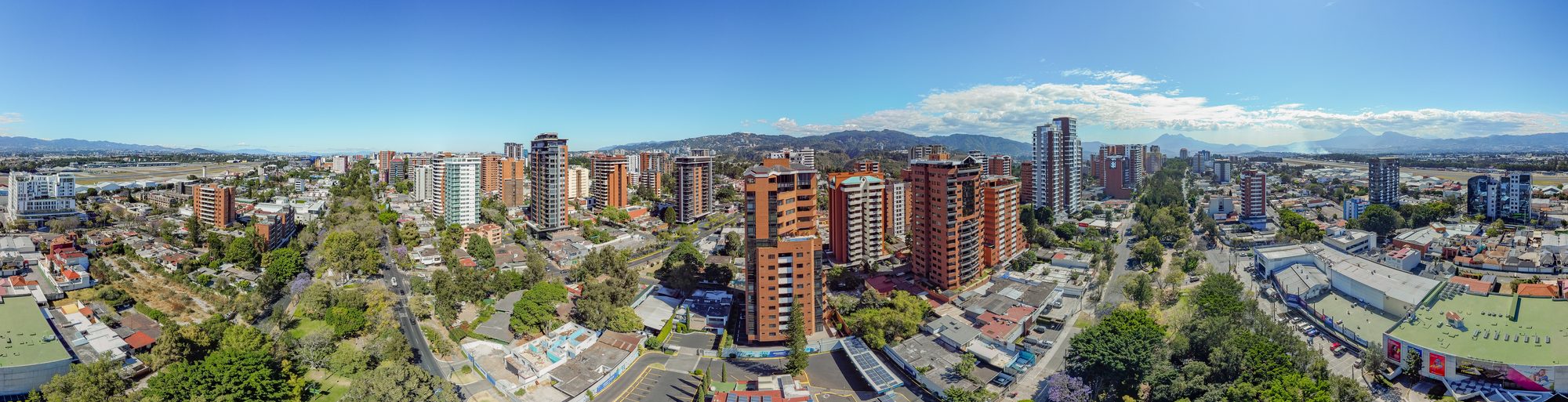 Guatemala City skyline, host of the 32nd London Group meeting